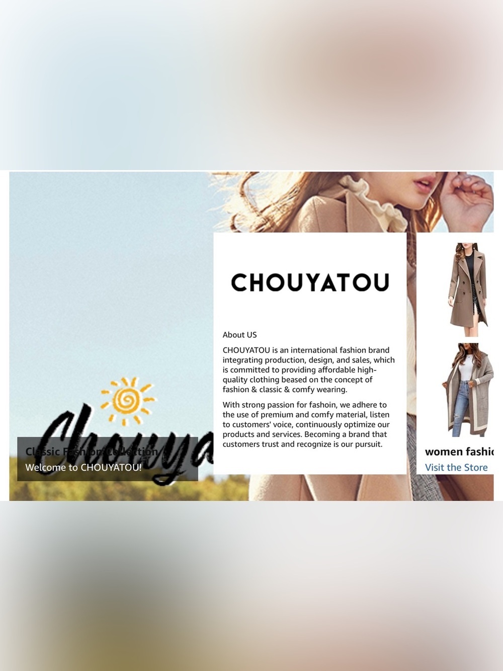 🌺CHOU YATOU CASUAL BUSINESS OPEN FRONT KHAKI BLAZER - Picture 6 of 12